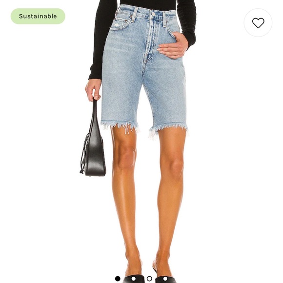 AGOLDE 90’s Pinch Waist Shorts - Picture 1 of 5